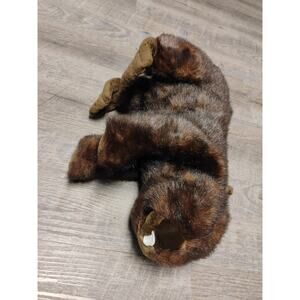 Wild Republic Beaver Stuffed Plush 13" Brown Animal Toy
